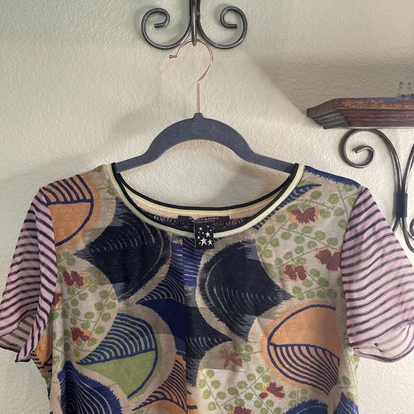 Scotch & Soda Maison Scotch Multi-Pattern T-shirt - Picture 5 of 9